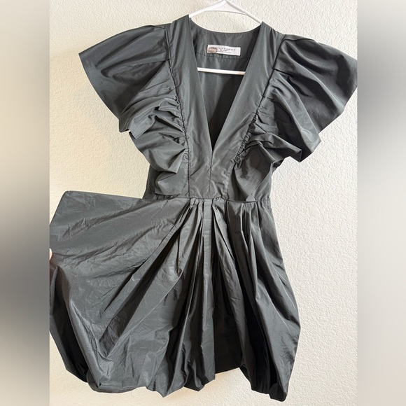 Philosophy di Lorenzo Serafini V-Neck Mini Dress
 Sz 0 - Picture 8 of 16